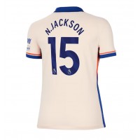 Camiseta Chelsea Nicolas Jackson #15 Segunda Equipación Replica 2024-25 para mujer mangas cortas